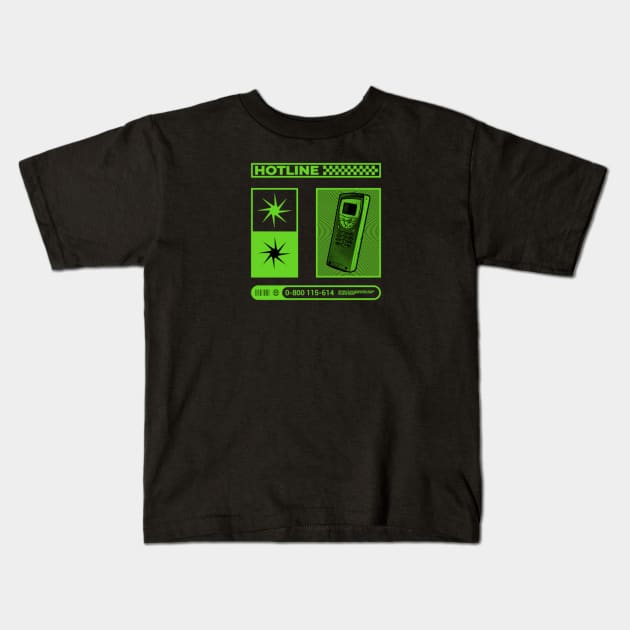 Hotline Kids T-Shirt by UNKWN